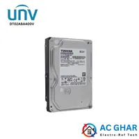 UNV 4 TB Surveillance Hard Disk Toshiba - DT02ABA400V | AC GHAR